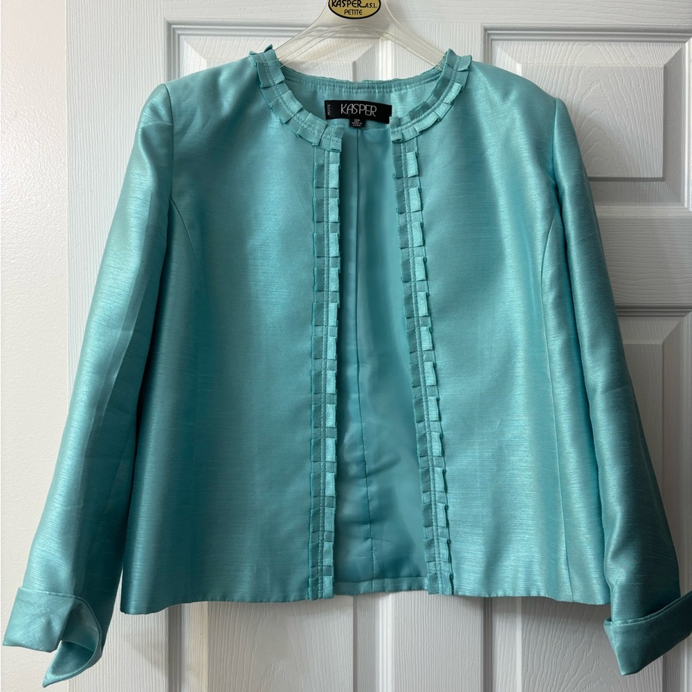Kasper Women's Aqua Blazer